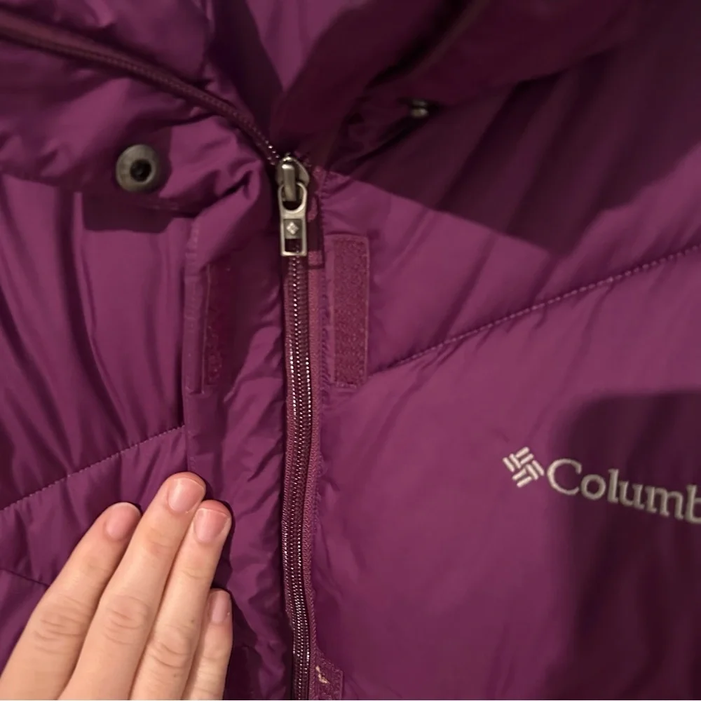 Columbia Women's Puffer Coat Purple Size‎ Medium Excellent condition